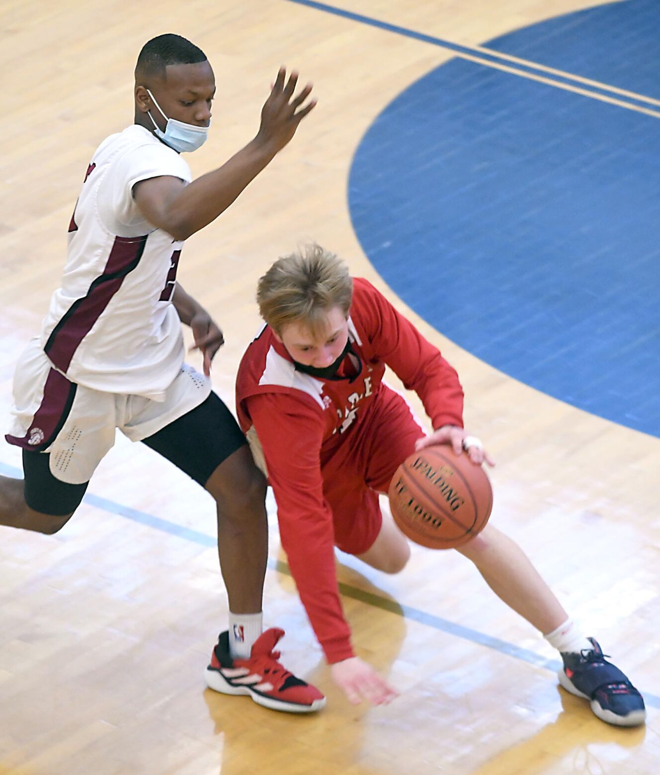 Mankato West boys basketball v. Richfield 1